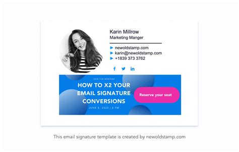 email signature marketing